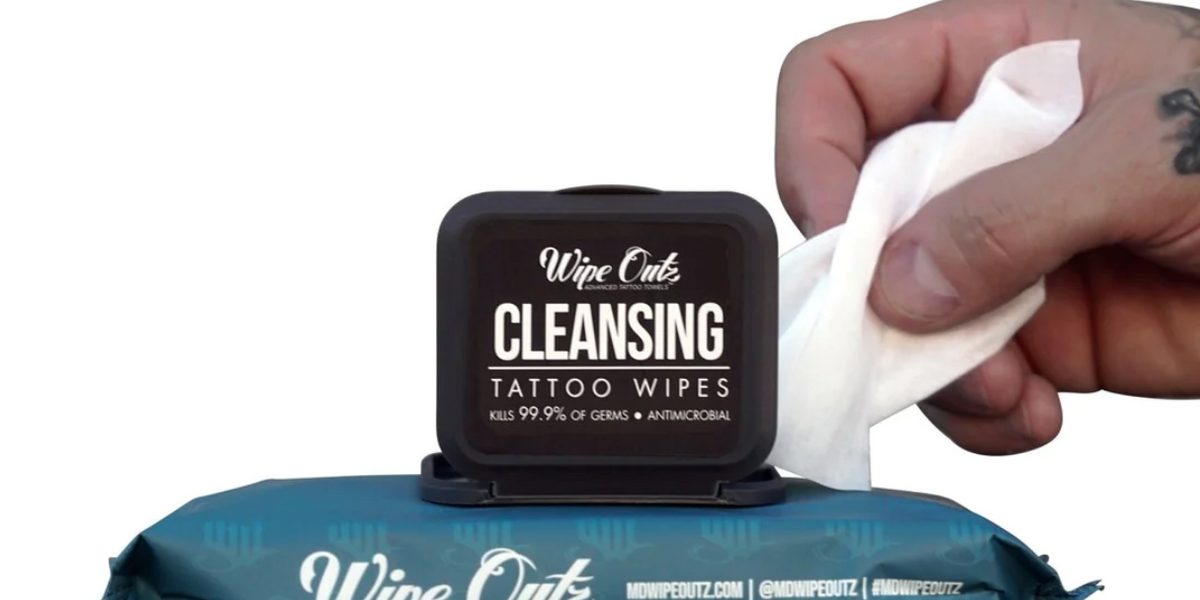 Wipe Outz Dry - Cleansing Tattoo Towels (pack of 10 towels) - Killer Beauty